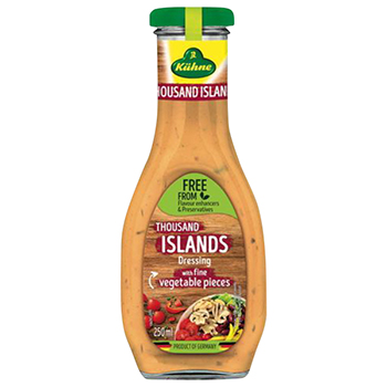 【FOOD de WINE】キューネ サウザンアイランド 250ml / ウィングエース ◎(Kuhne Thousand Islands Dressing ◎)